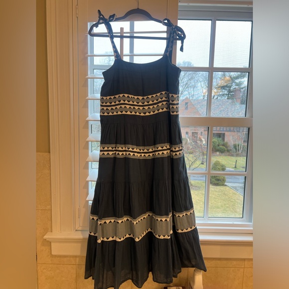 Carolina K Blue Iris dress size L. - Picture 3 of 5